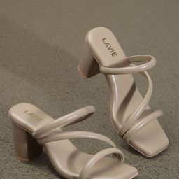 Lavie Open Toe Block Heels-image-88