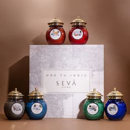 Seva Home 6 Pieces Ode to India - 6 Cities Essence Candles-image-11