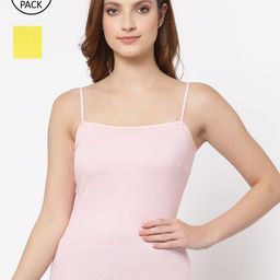 Floret Women Pack Of 2 Solid Camisoles-image-54