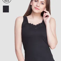 Dollar Missy Pack of 2 Women Combed Cotton Camisole-image-30