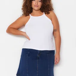 Trendyol Plus Size Lightly Padded Sleeveless Camisole-picture-15