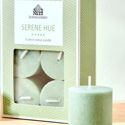 Home Centre Green 6 Pieces Pillar Candles-30