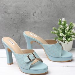 ELLE Embellished Platform Heels-34