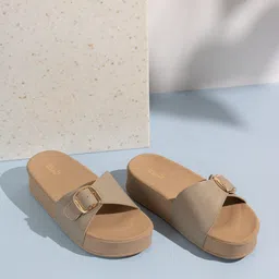 Inc 5 Women Open Toe Flats-picture-30