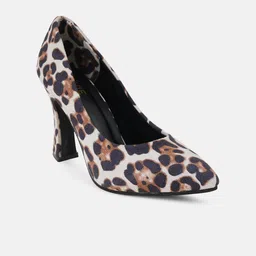 Lavie Printed Pointed Toe Stiletto Heel Pumps image 2