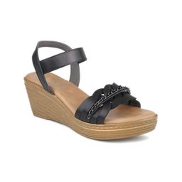 Inc 5 Embellished Open Toe Wedges With Backstrap-30