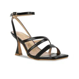 London Rag Textured Slim Heels-53