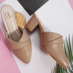 Carlton London Round Toe Block Heeled Pumps-21