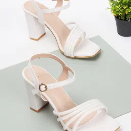 Carlton London Party Block Pumps with Buckles-35