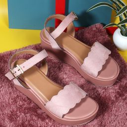 Carlton London Open Toe Wedge Heels-48