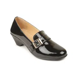 VALIOSAA Buckled Block Heels Pumps-23