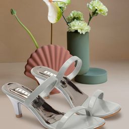 ELLE Two Strap Slim Heels-50
