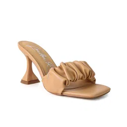London Rag Nude Party Block Heels-11