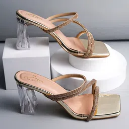 Brauch Embellished Block Heels-29