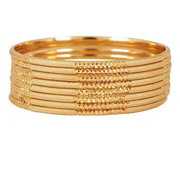 The Pari Set Of 8 Gold-Plated Bangles image 2