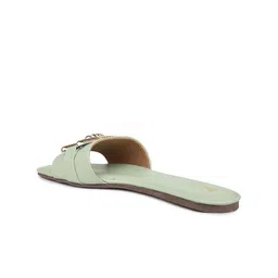 Inc 5 Embellished Open Toe Flats image 3