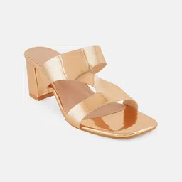 HEELSNFEELS Open Toe Block Heels image 5