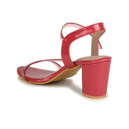 Shezone Strappy Open Toe Block Heels image 3