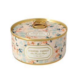 TAYHAA White & Blue Printed Ruby Glow Scented Candle image 4