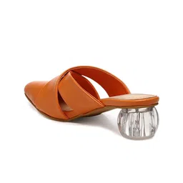 GNIST Pointed Toe Block Heeled Mules image 4