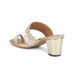 Inc 5 Embellished Open Toe Block Heels image 2