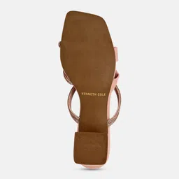 Kenneth Cole Embellished Open Toe Block Heels image 3