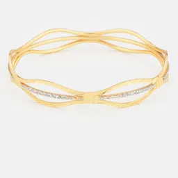 ATIBELLE Set Of 2 Gold-Plated Bangle image 3