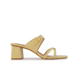 Mast & Harbour Colourblocked Party Block Gladiators with Buckles image 5