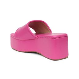 HASTEN Open Toe Flatform Heels image 3