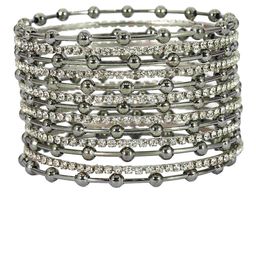 NMII Set Of 26 CZ-Studded Bangles image 4