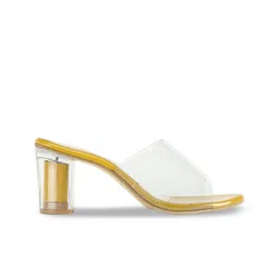 SAPATOS Open Back Block Heels image 3