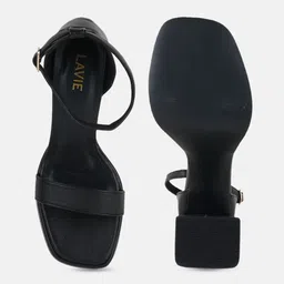 Lavie Colourblocked Party Block Peep Toes with Buckles image 3
