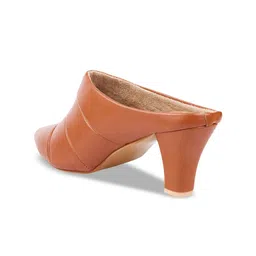 Try Me Pointed Toe Block Heeled Mules image 3