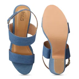 Inc 5 Open Toe Platform Heels With Backstrap image 4