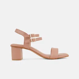Mast & Harbour Open Toe Block Heels image 4