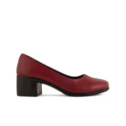 ELLE Round Toe Block Pumps image 5