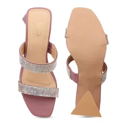 Inc 5 Embellished Party Block Heels image 4