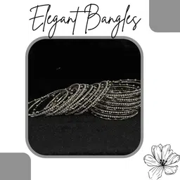 NMII Set Of 26 CZ-Studded Bangles image 5