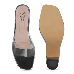 JM Looks Open Toe Block Heels image 5