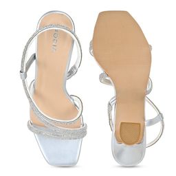 Rocia Embellished Open Toe Block Heels image 3