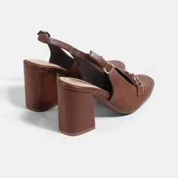 LEMON & PEPPER Party Block Mules image 4