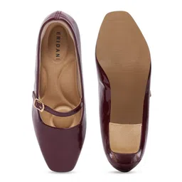 ERIDANI Women Block Pumps with Buckles image 5