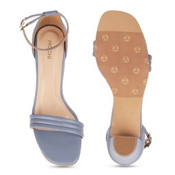 Mochi Open Toe Block Heels With Ankle Loop image 4