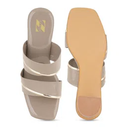 ZENVO Open Toe Block Heels image 5