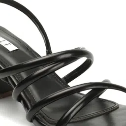 ELLE Strappy Open Toe Block Heels image 2