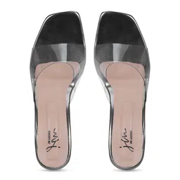 JM Looks Open Toe Block Heels image 3