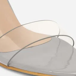 Retro Walk Open Toe Block Heels With Ankle Loop image 3