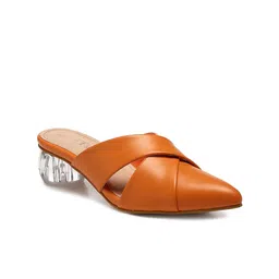 GNIST Pointed Toe Block Heeled Mules image 3