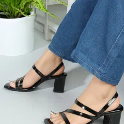 DressBerry Open Toe Block Heels image 2