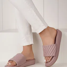 Mast & Harbour Open Toe Flatform Heels-20